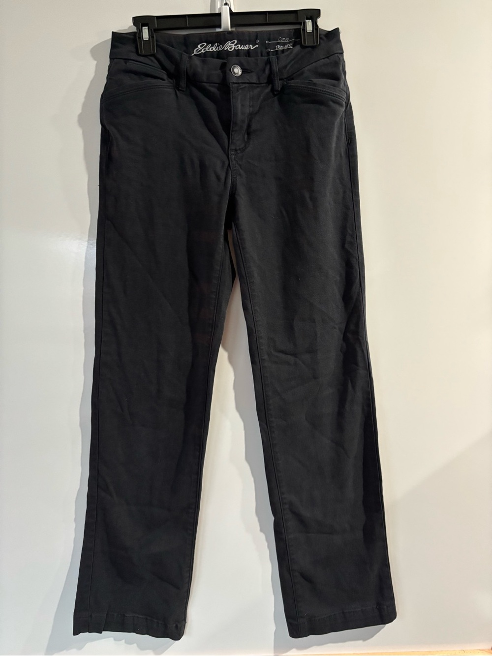 Eddie Bauer Black Straight-Leg Women's Jeans